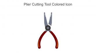 Plier Cutting Tool Colored Icon In Powerpoint Pptx Png And Editable Eps Format
