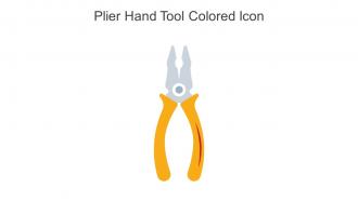 Plier Hand Tool Colored Icon In Powerpoint Pptx Png And Editable Eps Format