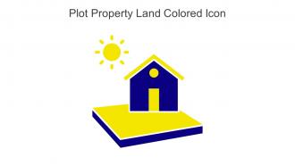 Plot Property Land Colored Icon In Powerpoint Pptx Png And Editable Eps Format