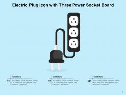 Plug Icon Electricity Gear Smartphone Ignition Corded