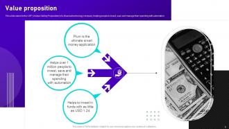 Plum Fintech Investor Funding Elevator Pitch Deck Ppt Template Researched Professional
