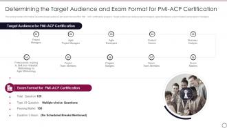 PMI ACP IT Determining The Target Audience And Exam Format For PMI ACP Certification