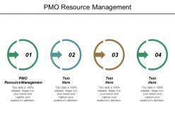 Pmo resource management ppt powerpoint presentation file show cpb