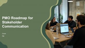 PMO Roadmap For Stakeholder Communication PPT Template AT