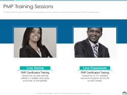 Pmp certification courses it powerpoint presentation slides