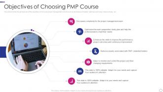 Pmp certification curriculum objectives of choosing pmp course