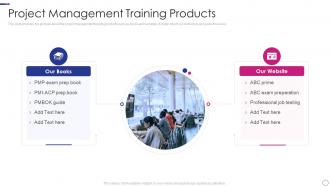 Pmp certification curriculum project management training products