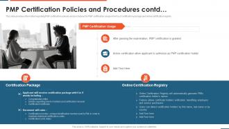 Pmp certification procedures project management professional certification requirements it