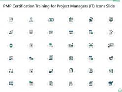 PMP Certification Training For Project Managers It Icons Slide Ppt Pictures Example