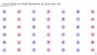 PMP Elements To Success IT Powerpoint Presentation Slides