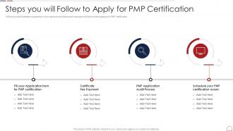 Pmp Handbook It Steps You Will Follow To Apply For Pmp Certification