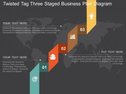 96789000 style circular zig-zag 3 piece powerpoint presentation diagram infographic slide