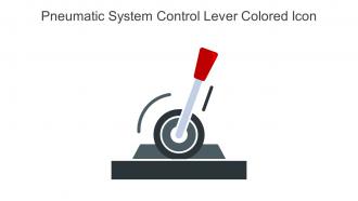 Pneumatic System Control Lever Colored Icon In Powerpoint Pptx Png And Editable Eps Format
