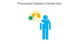 Pneumonia Disease Colored Icon In Powerpoint Pptx Png And Editable Eps Format