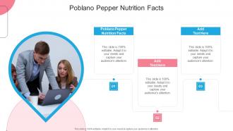 Poblano Pepper Nutrition Facts In Powerpoint And Google Slides Cpb