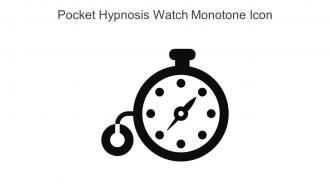 Pocket Hypnosis Watch Monotone Icon In Powerpoint Pptx Png And Editable Eps Format
