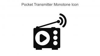 Pocket Transmitter Monotone Icon In Powerpoint Pptx Png And Editable Eps Format