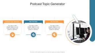 Podcast Topic Generator In Powerpoint And Google Slides Cpb