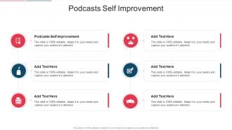 Podcasts Self Improvement In Powerpoint And Google Slides Cpb