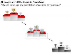 97041244 style variety 3 podium 3 piece powerpoint presentation diagram infographic slide