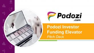 Podozi investor funding elevator pitch deck ppt template