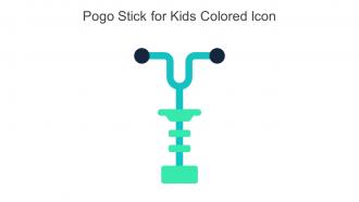 Pogo Stick For Kids Colored Icon In Powerpoint Pptx Png And Editable Eps Format