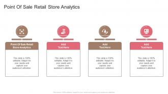 Point Of Sale Retail Store Analytics In Powerpoint And Google Slides Cpb