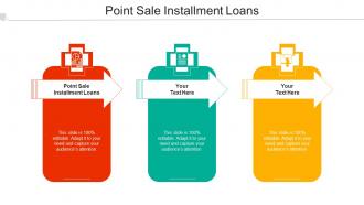Point Sale Installment Loans Ppt Powerpoint Presentation File Model Cpb