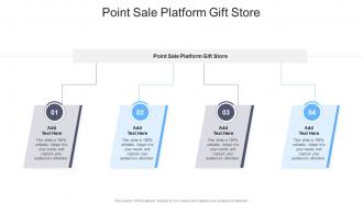 Point Sale Platform Gift Store In Powerpoint And Google Slides Cpb