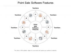 Point sale software features ppt powerpoint presentation gallery infographics cpb