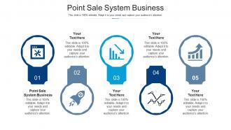 Point sale system business ppt powerpoint presentation slides graphics pictures cpb