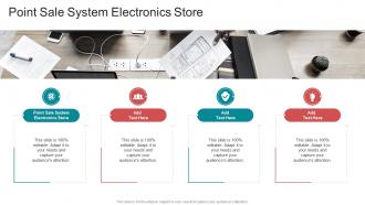Point Sale System Electronics Store In Powerpoint And Google Slides Cpb