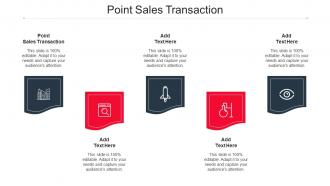 Point Sales Transaction Ppt Powerpoint Presentation Pictures Design Templates Cpb