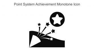 Point System Achievement Monotone Icon In Powerpoint Pptx Png And Editable Eps Format