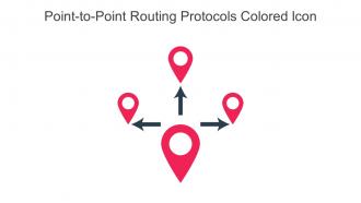 Point To Point Routing Protocols Colored Icon In Powerpoint Pptx Png And Editable Eps Format