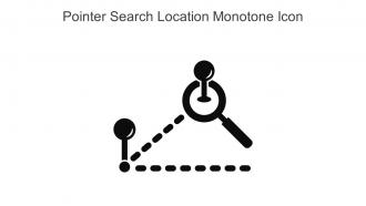 Pointer Search Location Monotone Icon In Powerpoint Pptx Png And Editable Eps Format