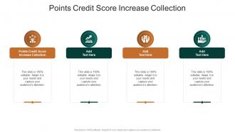 Points Credit Score Increase Collection In Powerpoint And Google Slides Cpb