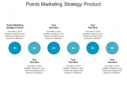 Points marketing strategy product ppt powerpoint presentation model cpb
