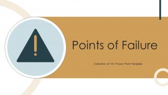 Points Of Failure Powerpoint Ppt Template Bundles