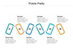 Points parity ppt powerpoint presentation model visuals cpb