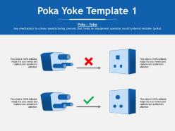 Poka yoke lean manufacturing process ppt powerpoint presentation file guide