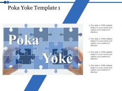 Poka yoke puzzle ppt powerpoint presentation file diagrams