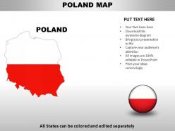Poland country powerpoint maps