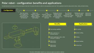 Polar Robot Configuration Benefits And Optimizing Business Performance Using Industrial Robots IT