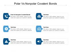 Polar vs nonpolar covalent bonds ppt powerpoint presentation infographics display cpb