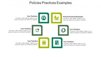 Policies practices examples ppt powerpoint presentation gallery deck cpb