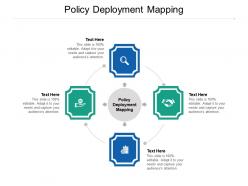 Policy deployment mapping ppt powerpoint presentation pictures diagrams cpb