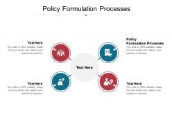 Policy formulation processes ppt powerpoint presentation infographics rules cpb