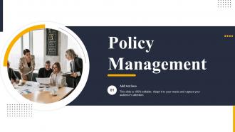 Policy Management Ppt Powerpoint Presentation File Templates