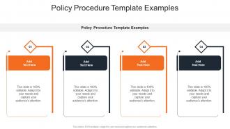 Policy Procedure Template Examples In Powerpoint And Google Slides Cpb